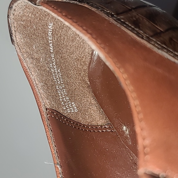Coldwater Creek Brown Leather Heels - Picture 5 of 6